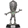 Image de Figurine Funko Star Wars: The Mandalorian POP! bobblehead IG-12 with Grogu Gris 17 cm FK80001