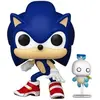 Image de Figurine Funko Sonic The Hedgehog POP & Buddy! Sonic W/ Chao Bleu 9 cm FK80309