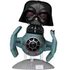 Image de Figurine Funko POP Rides Deluxe Star Wars Darth Vader with Tie Advanced Starfighter Noir TU 889698807692