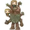 Image de Figurine Funko POP Super The Lord of the Rings Treebeard with Merry & Pippin Marron TU 889698808347