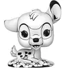 Image de Figurine Funko Disney POP Sketched- Bambi Blanc 9 cm FK80947