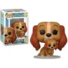 Image de Figurine Funko Pop! N°1553 Disney La Belle Et Le Clochard Lady Avec Chiot