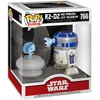 Image de Figurine Funko Pop! Deluxe N°766 Star Wars R2-d2 & Princesse Leia Hologramme