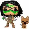 Image de Figurine Funko Prey Naru With Sarii Marron TU 889698866149