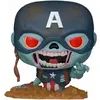 Image de Figurine Funko Marvel Zombies Captain America Bleu TU 889698866507
