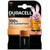 Image de Pile alcaline Duracell Plus 9V 6LR61 Noir