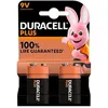 Image de Piles alcalines Duracell Plus B2 6LR61 9V