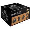 Image de Pack Fnac Appareil photo Hybride Sony A6400 Noir + Objectif E PZ 16-50 mm f/3.5-5.6 OSS + Objectif E 55-210 mm f/4.5-6.3 OSS + chargeur externe + 2ème batterie