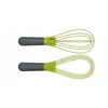 Image de Fouet en silicone 2 en 1 Joseph Joseph Twist  Vert et Gris