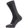 Image de Chaussettes étanches Sealskinz Starston noir gris - XL