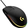 Image de Souris Gaming filaire Logitech G203 Lightsync RGB pour PC, Mac Noir