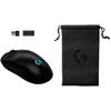 Image de Pack Souris gaming sans fil Logitech G PRO 2 Lightspeed Noir + Dongle 8K + Pochette