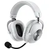 Image de Casque PC gaming circum-aural sans fil et filaire Logitech Pro X3 Lightspeed Blanc pour PC PS4 et PS5