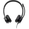 Image de Casque PC On-ear filaire Creative Chat USB avec réduction active du bruit Noir