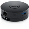 Image de Adaptateur USB-C 6-en-1 Dell DA300 Noir