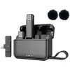 Image de Pack de 2 microphones cravate sans fil Movin Photo Noir