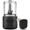 Image de Hachoir sans fil avec batterie KitchenAid Go 5KFCR531BM 12 V Noir