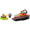 Image de LEGO City Le bateau de sauvetage des pompiers 60373