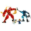 Image de LEGO NINJAGO® Le robot élémentaire du feu de Kai 71808