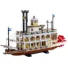 Image de LEGO Ideas Le bateau à vapeur du Mississippi 21356