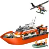 Image de LEGO City Le bateau de sauvetage et l'hélicoptère des garde-côtes 60504