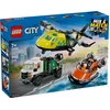 Image de LEGO® City 60505 Avion, camion d’assistance et aéroglisseur modulable