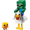 Image de LEGO Minecraft® Poule chevauchée 21582