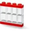 Image de LEGO Minifigures Boîte de présentation pour 8 minifigurines - Rouge 5006151