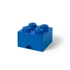Image de LEGO Autre Brique bleue de rangement à tiroir 4 tenons 5006130