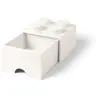 Image de LEGO Autre La brique 4 tenons avec tiroir - blanc 5006208
