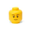 Image de LEGO Autre Boîte de rangement en forme de tête (version garçon) LEGO - Grande 5005528