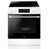 Image de Cuisinière vitrocéramique Amica ACV7005SRW Blanc