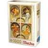 Image de Puzzle 1000 pièces D-Toys Arts Alphonse Mucha