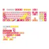 Image de Rainbow Candy Keycap Set (140-key)