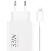 Image de Chargeur rapide Xiaomi 33 W Charging combo Type A Blanc