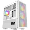 Image de Boîtier PC gaming DeepCool CH560 Digital moyen tour blanc RGB avec panneau latéral acier