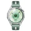 Image de Montre connectée Huawei Watch GT6 46 mm Bluetooth acier inoxydable avec bracelet tissé Vert