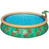 Image de BESTWAY Fast Set Piscine avec palmier Paradise palms