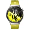 Image de Montre connectée Huawei Watch GT 7 Pro 46 mm Bluetooth Titane avec bracelet en fluoroélastomère Jaune