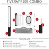 Image de Torche baton LED Zhiyun FiveRay F100 Combo Noir