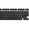 Image de Glassy Carbon Fiber Keycap Set (126-Key)