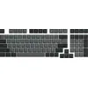 Image de Black & Cyan Cyrillic Keycap Set (98-key)