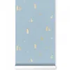Image de Papier peint bleu Jon et June