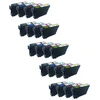 Image de Multipack compatible Epson 604XL Ananas (5x noir + 5x cyan + 5x magenta + 5x jaune)