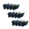 Image de Multipack compatible Epson 604XL Ananas (3x noir + 3x cyan + 3x magenta + 3x jaune)
