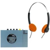 Image de We Are Rewind Lecteur Cassette Kurt Bleu + Muse M-206 CF Orange