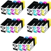 Image de Multipack compatible Canon PGI-1500XL (5x noir + 5x cyan + 5x magenta + 5x jaune)