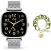 Image de Ice Watch Ice Smart SQ 2.0 1.7 Argent + Bracelet Chaine Opaline Vert OFFERT !