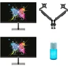 Image de INOVU 23.8" LED - MB24 V3 x2 + INOVU PREMIUM MOUNT LT2 Noir + INOVU Kit de nettoyage KN200 PRO