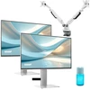 Image de INOVU 27" LED - 2x AURA MBS27 + Support de bureau INOVU LT2 Blanc + Kit de nettoyage INOVU KN200 PRO